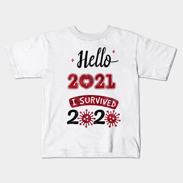 I survived 2020 Kids T-Shirt by gold package